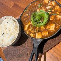 Avocado mapo tofu at Preserve in Taipei