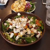 'Mac n Cheese' Cauli Bites & Kyoto Summer Salad at Afterglow by ANGLOW in Central Singapore