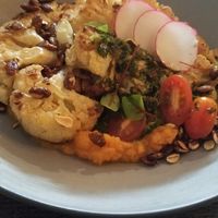 Cauliflower steak at Afterglow by ANGLOW in Central Singapore