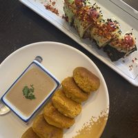 Lentil Nuggets and Avocado Rolls  at Afterglow by ANGLOW in Central Singapore