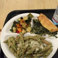 Lunch plate at Verdi d'indivia in Turin