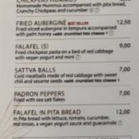 Menu  at El Rincón Simple Gastro Bar in Lanzarote