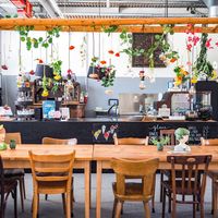 the adorable cafe at Verein Setzchaschte  in Grabs