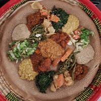 De vegan optie voor 2 personen at Messob in Lyon