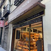 Outside  at El Horno de Almudena in Madrid