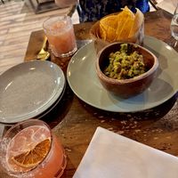 Guac and chips   at Surf in Whitby