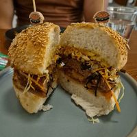 Teriyaki Miso burger at DuLi in Beijing