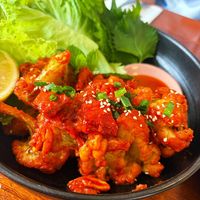 Tempura cauliflowerr  at DuLi in Beijing