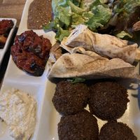 Falafel Teller  at Vegi in Tubingen