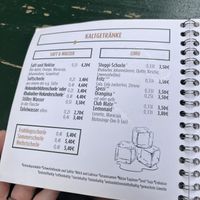 Menu   at Vegi in Tubingen