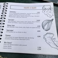 Menu   at Vegi in Tubingen