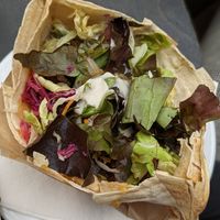 Falafel Schlossplatz with sesame at Vegi in Tubingen
