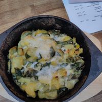 Veganer Kartoffelauflauf (vegan potato casserole) at Vegi in Tubingen