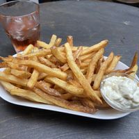 Pommes und Veganer Mayo  at Vegi in Tubingen