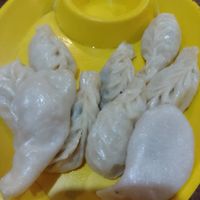 Veg momo at Himalayan Dorjee Restaurant in Pokhara