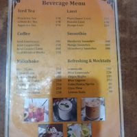 Menu 1 at Himalayan Dorjee Restaurant in Pokhara