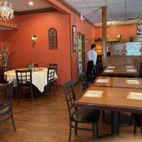 Interior seating  at Aristo Bistro in Westlake