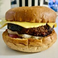 Cheeseburger  at Lifter Life in Dubai