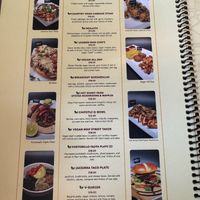 Vegan menu   at Alamo Biscuit Company & Panaderia in San Antonio