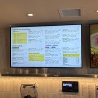 Salad menu   at nutbar - Midtown in Toronto