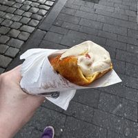 soja shawarma roll  at Vivats Grill  in Bonn