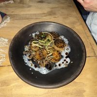 Daikon Scallops. Beyond fantastic    at Cósmica Cocina  in Puerto Vallarta