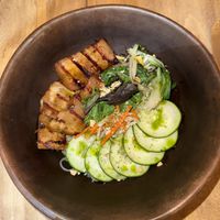 Seitan bowl (can’t remember dish name)  at Cósmica Cocina  in Puerto Vallarta