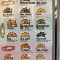 menu  at Las Muns in Milan