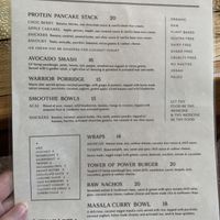Menu  at New Earth Cafe in Coolum Beach