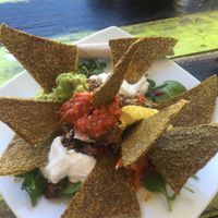 Raw Nachos at New Earth Cafe in Coolum Beach
