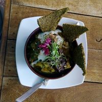 beautiful curry at New Earth Cafe in Coolum Beach