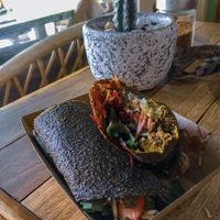 No way I’m eating this in one go at New Earth Cafe in Coolum Beach