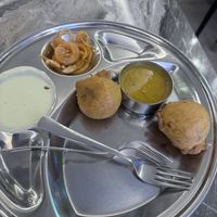   at Saravanaa Bhavan in Glasgow