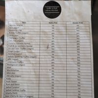 Vegan bar options labelled (vegan)- please note that the Fruit & Nut bar no longer contains honey and is now vegan (old packaging is being used). Owner confirmed this. at Audley & Hall Artisan Chocolate in Port Fairy