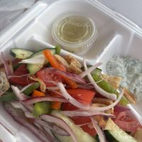 Salad, dressing on the side, no feta  at The Gyro Joint in Pompano Beach