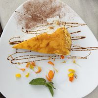 Mango cheesecake  at La Joya in Nerja