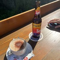Oat Cappuccino   at Biergarten an der Lahn in Wetzlar