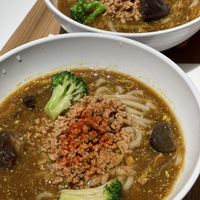 Vegan cold curry udonn  at F Fields @ World Expo 2025 in Osaka