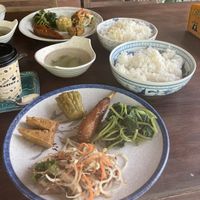 Lunch menu  at Yen Homestay & Vegan Macrobiotic in Hoi An