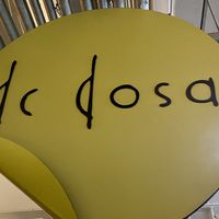 Sign  at DC Dosa - Kiosk in Washington