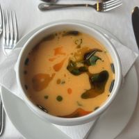 Roasted pepper soup  at Kviknes Hotel balestrand in Balestrand