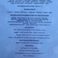 Salad & entree  at Monet's Table in Tolland