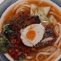 Vegan egg  at Wagamama - Union Square in Aberdeen