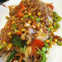 Rice noodles with veggies at HuHot Mongolian Grill in Sandy