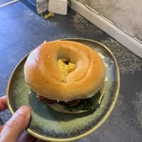 Bagel   at The Bagel Bar & in Berwick-upon-tweed