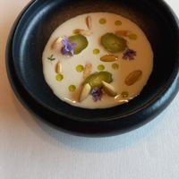 Ajoblanco at Restaurante Solana in Ampuero