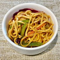 Stir fried vegetable noodles  at House of Colors - Millennium Al Barsha Hotel in Dubai