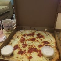 Garlic bread with added nduja at Dough and Bones in Stockport