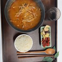 Spicy Veg Stew  at Vegenarang in Seoul