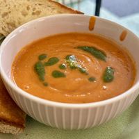 Soup of the moment   at The Leafy Stop in Wellington